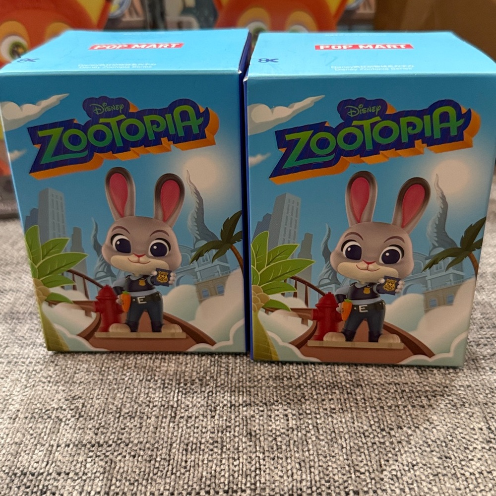 PopMart Zootopia Figures,box set 2-confirmed MR BIG & ice cream elephant